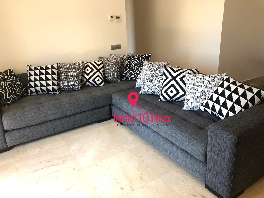 Location appartement meublé à Hay Riad – Prestigia ZLLAM2281